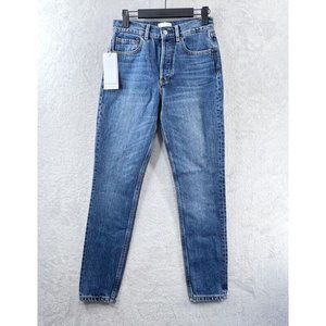 Boyish Womens Jeans Sz 25 Billy Rigid Denim Skinny High Rise Krush Groove NWT